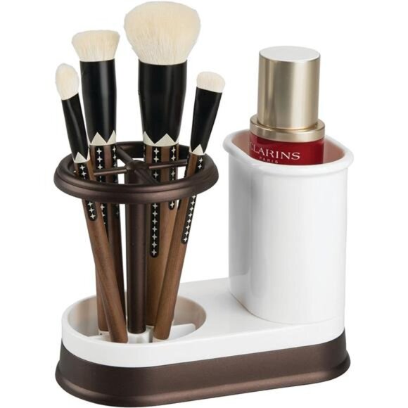 Toothbrush holder bathroom organizer stand for electric toothbrush toothpaste - Picture 7 of 8